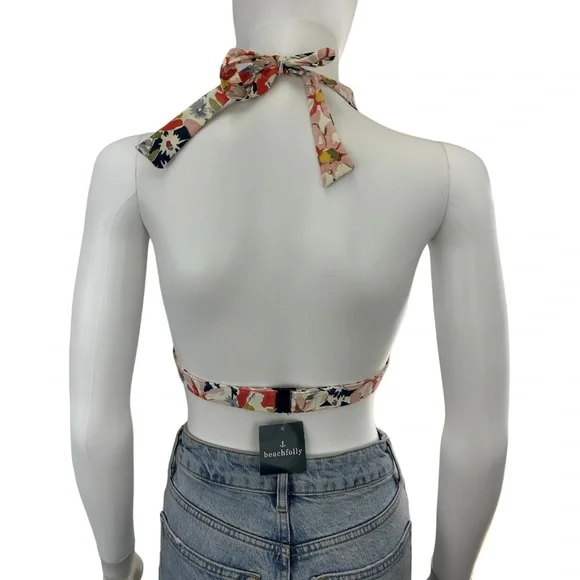 SHAN Beach Folly Floral Bikini Top, NWT H0339 - Picture 3 of 9